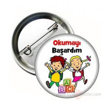 Okumayı başardım rozeti