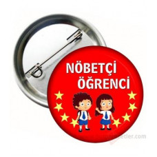 Nöbetçi Öğrenci Rozetleri